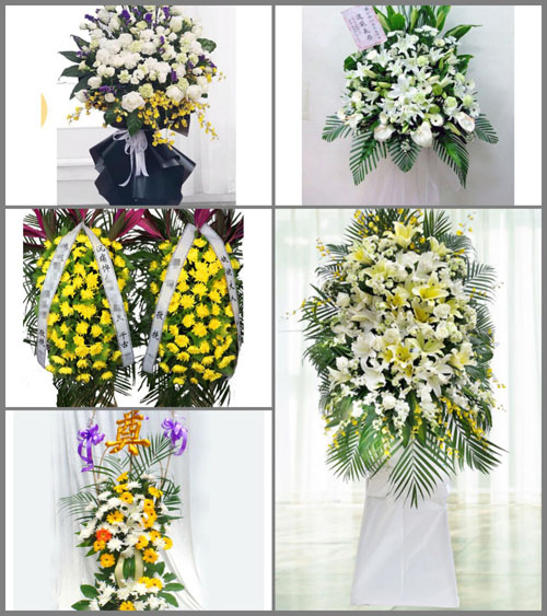 湖南永州道县祥霖铺镇香花村白事花篮预定